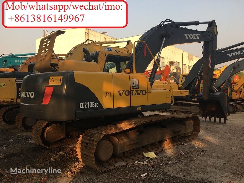 Volvo EC210 tracked excavator